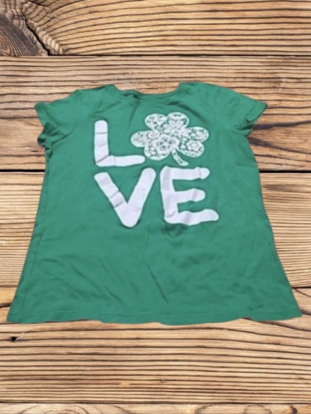 GIRL'S CHILDREN'S PLACE IRISH SHIRT